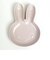 ミッフィー miffy くすみカラー ダイカットプレート S （マットピンク） 皿 キッチン