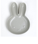 ミッフィー miffy くすみカラー ダイカットプレート S （マットグレージュ） 皿 キッチン