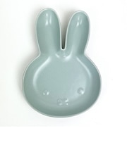 ミッフィー miffy くすみカラー ダイカットプレート S （マットブルー） 皿 キッチン