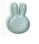 ミッフィー miffy くすみカラー ダイカットプレート S （マットブルー） 皿 キッチン