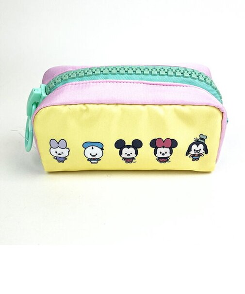 ディズニー Disney メガジップポーチ DN整列