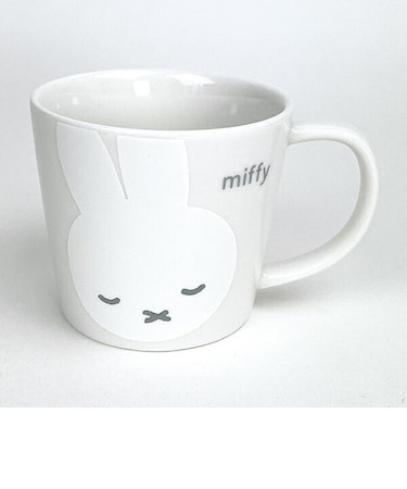 ミッフィー miffy ホワイトフェイスマグ M (スリープ) コップ キッチン 日本製
