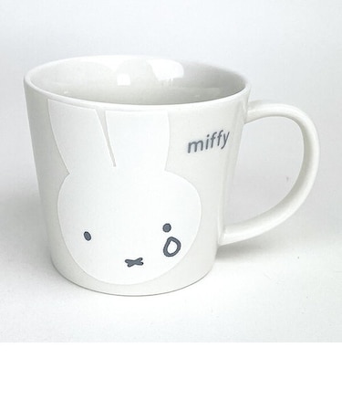 ミッフィー miffy ホワイトフェイスマグ M (クライ) コップ キッチン 日本製