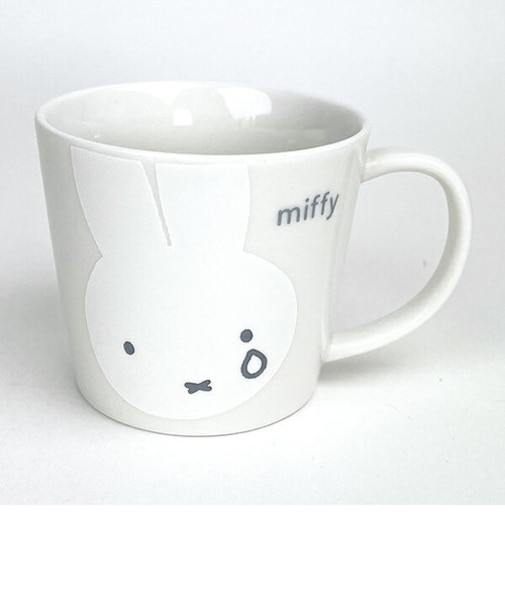 ミッフィー miffy ホワイトフェイスマグ M (クライ) コップ キッチン 日本製