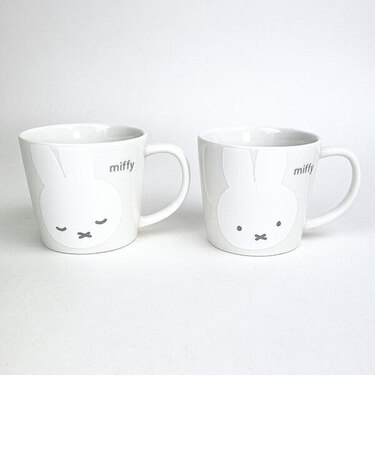 ミッフィー miffy フェイス ペアマグセット コップ キッチン ギフト 結婚祝い 日本製