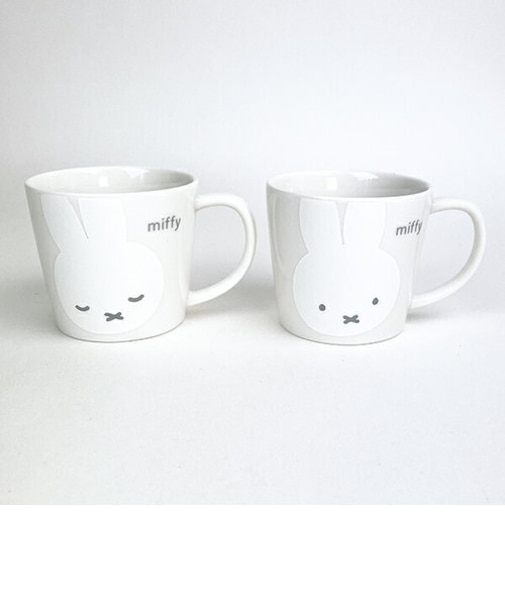 ミッフィー miffy フェイス ペアマグセット コップ キッチン ギフト 結婚祝い 日本製