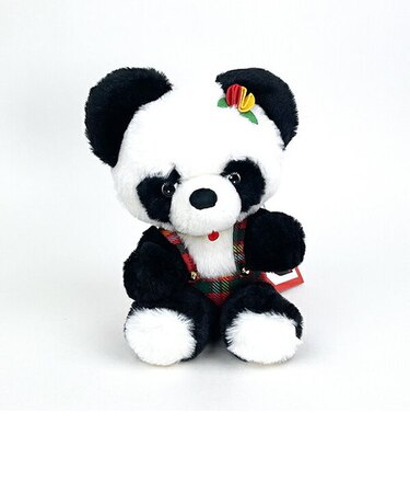 吉徳 レトロぬいぐるみこれくしょん 座りパンダ ぬいぐるみ