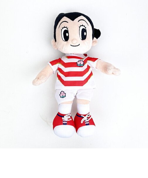 鉄腕アトム ラグビー 日本代表 ぬいぐるみ ジャパン 手塚治虫