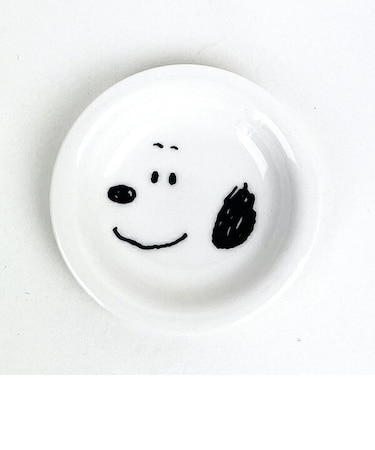 スヌーピー フェイスアップ 小皿 キッチン 日本製 SNOOPY