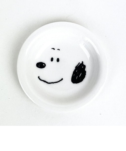 スヌーピー フェイスアップ 小皿 キッチン 日本製 SNOOPY