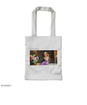 ディズニー ラプンツェル サテンフォーカストートバッグ (シルバー) アコモデ ACCOMMODE アコモデ ACCOMMODE