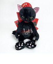 スクラッチ ぬいぐるみ L スクラッチ 猫 ネコ インテリア ブラック