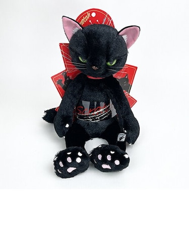 スクラッチ ぬいぐるみ L スクラッチ 猫 ネコ インテリア ブラック