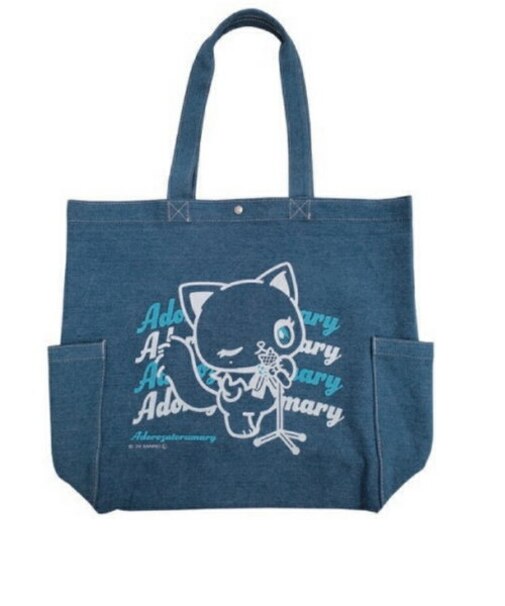 サンリオ アドローザトルマリィ デニムトートバッグ ソング DM Ado