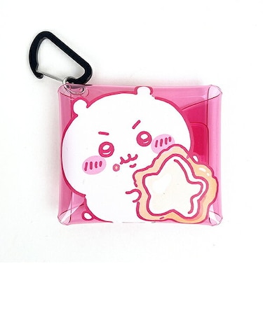 ちいかわ クリアマルチケース ピンク SSサイズ