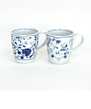 スヌーピー 藍唐草 ペアマグセット ギフト 結婚祝い 日本製 SNOOPY