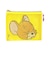 トムとジェリー ジェリー フェイスメッシュポーチ (イエロー)