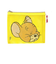 トムとジェリー ジェリー フェイスメッシュポーチ (イエロー)