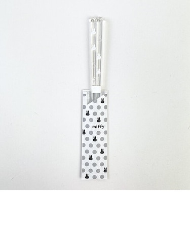 ミッフィー miffy ホワイトフェイス クリア箸 食器 日本製