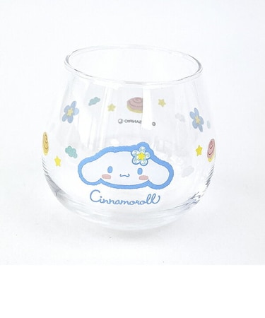 サンリオ シナモロール カオハナ ゆらゆらグラス 食器 シナモン