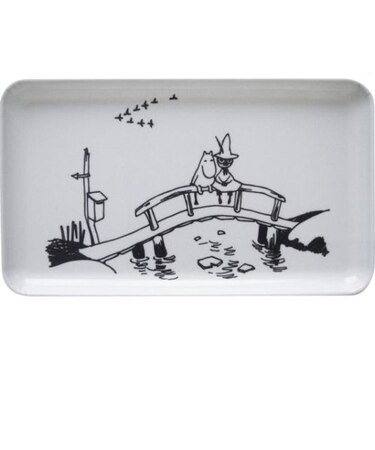 ムーミン 橋の上のムーミン すべりにくいトレイ(S) キッチン