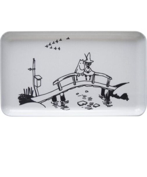 ムーミン 橋の上のムーミン すべりにくいトレイ(S) キッチン
