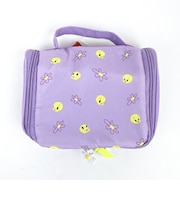 ルーニーテューンズ トゥイーティー 総柄ハイキングポーチ パープル Flapper