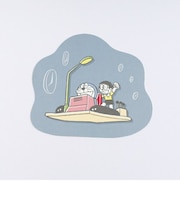 ドラえもん ダイカットポストカード(タイムマシン） 文具 日本製