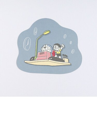 ドラえもん ダイカットポストカード(タイムマシン） 文具 日本製