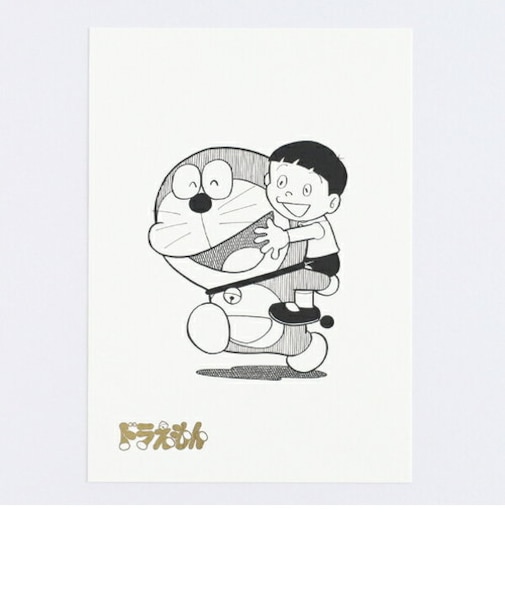 ドラえもん ポストカード(人生やりなおし機) 文具 日本製