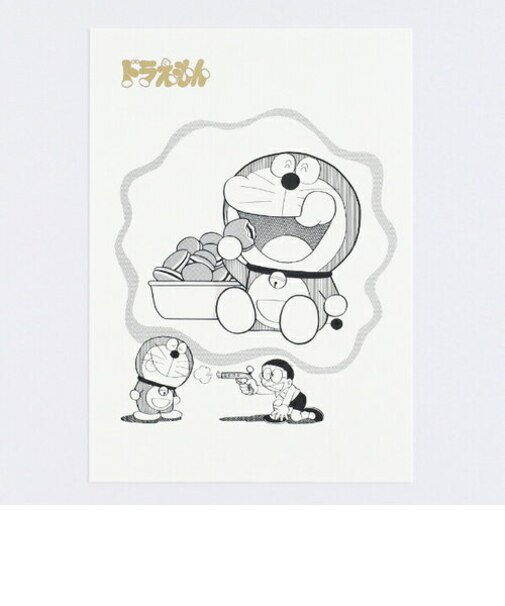 ドラえもん ポストカード（ツモリガン） 文具 日本製