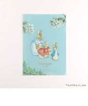 ピーターラビット A4クリアファイル(ブルー) 文具 日本製