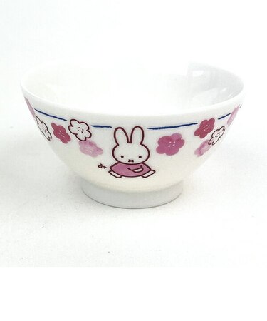 ミッフィー miffy ほのかシリーズ 茶碗（花） 食器 日本製