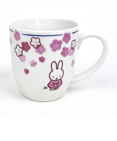ミッフィー miffy ほのかシリーズ マグ(花) マグカップ 食器 日本製