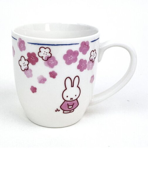 ミッフィー miffy ほのかシリーズ マグ(花) マグカップ 食器 日本製