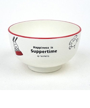 スヌーピー サパータイム 塗汁椀  日本製