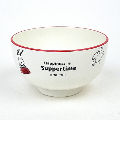 スヌーピー サパータイム 塗汁椀  日本製
