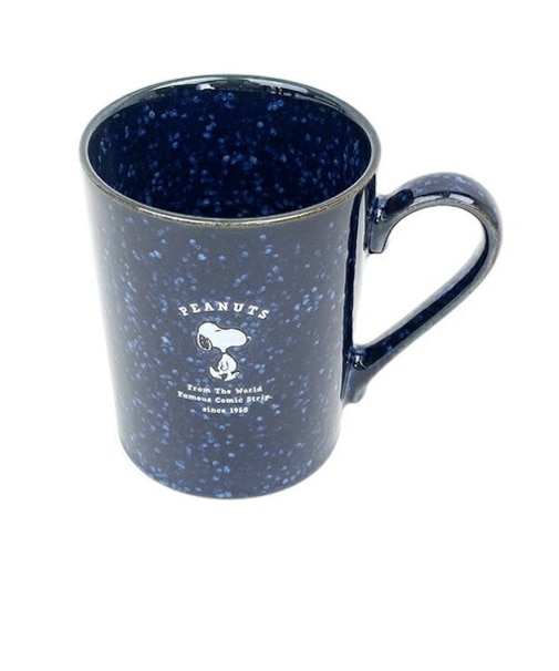 スヌーピー  インディゴ マグ  コップ 食器 SNOOPY 日本製