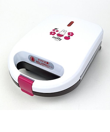 ミッフィー miffy 耳まで焼けるホットサンドメーカー キッチン 家電