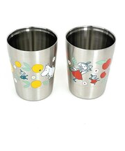 ムーミン リトルミイ ペア二重ステンレスタンブラー(S)セット コップ 食器