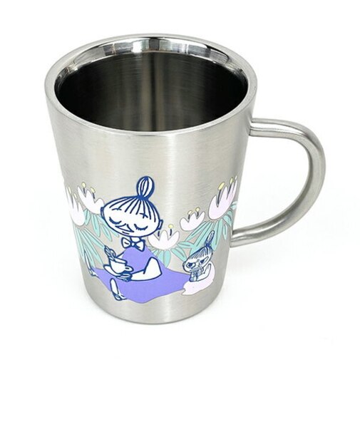 ムーミン リトルミイ 二重ステンレスマグ コップ 食器