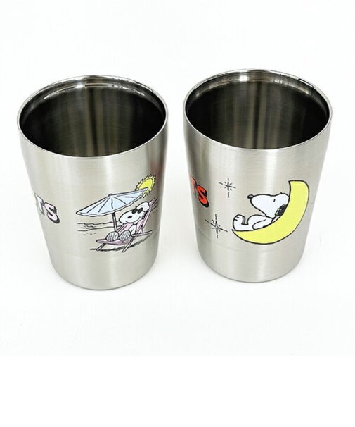 スヌーピー ペア二重タンブラー(S)セット コップ 食器 SNOOPY