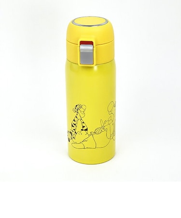 ディズニー くまのプーさん ワンタッチストローボトル (リラックス) 水筒 ランチ Disney