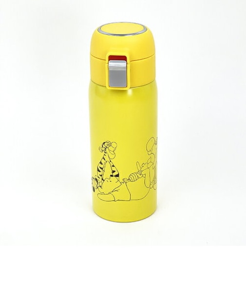 ディズニー くまのプーさん ワンタッチストローボトル (リラックス) 水筒 ランチ Disney