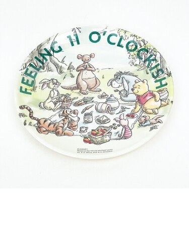 ディズニー くまのプーさん ピクニック メラミンパン皿 食器 Disney