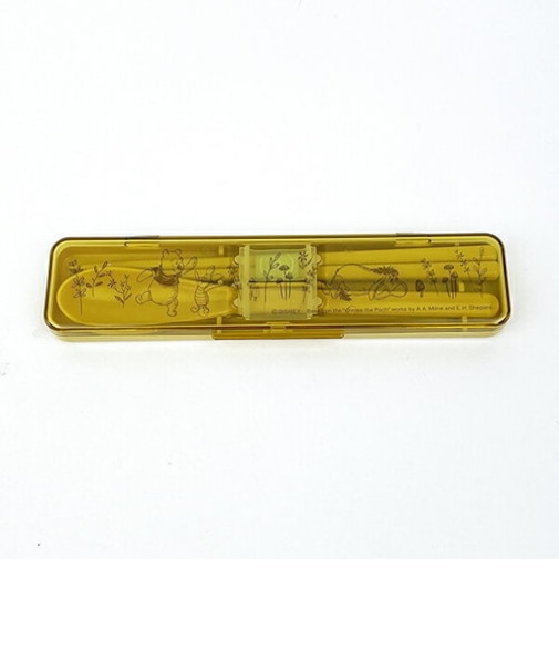 ディズニー くまのプーさん はちみつ 抗菌コンビセット(箸・スプーン) ランチ Disney 日本製