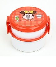 ディズニー ミニーマウス 抗菌丸型2段ランチBOX 喫茶レトロ ランチ Disney