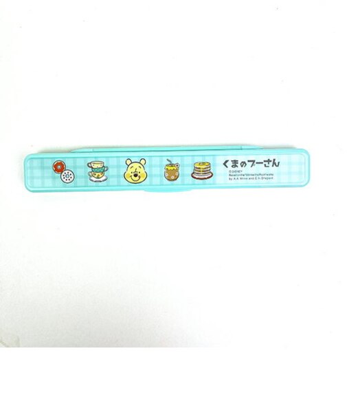 ディズニー くまのプーさん 抗菌音の鳴らない箸箱セット 喫茶レトロ ランチ Disney