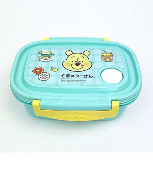 ディズニー くまのプーさん ラク軽弁当箱(M) 喫茶レトロ ランチ Disney