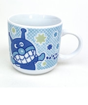 アンパンマン アップばいきんまん 染付マグ コップ キッズ 食器